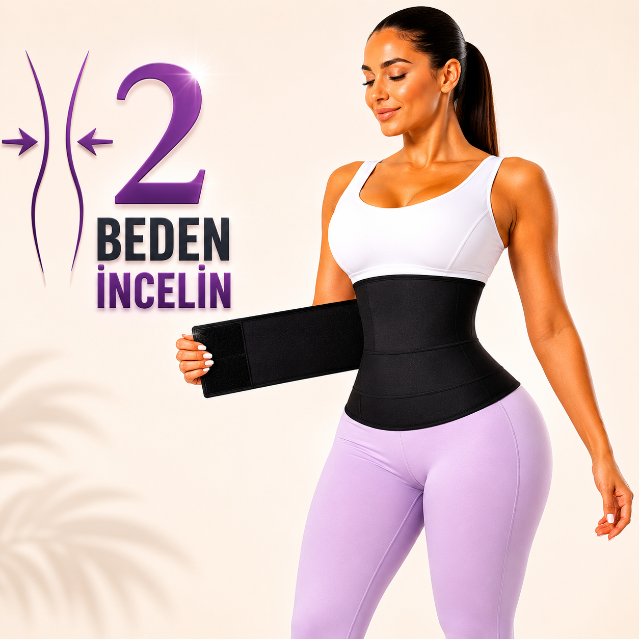 Bele Dolamalı İnceltici Korse